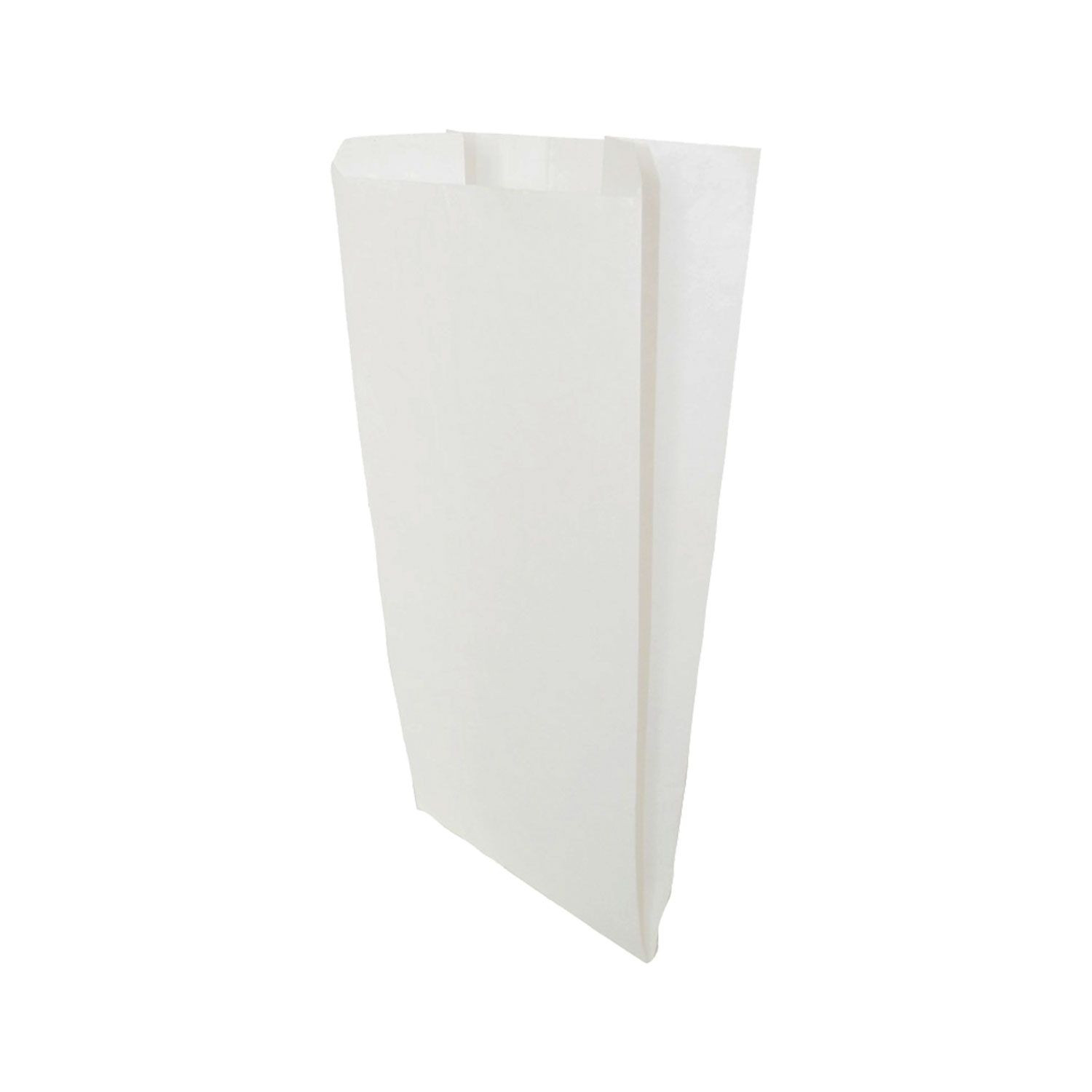 Sacchetti in carta kraft bianchi 15×35 per alimenti secchi o