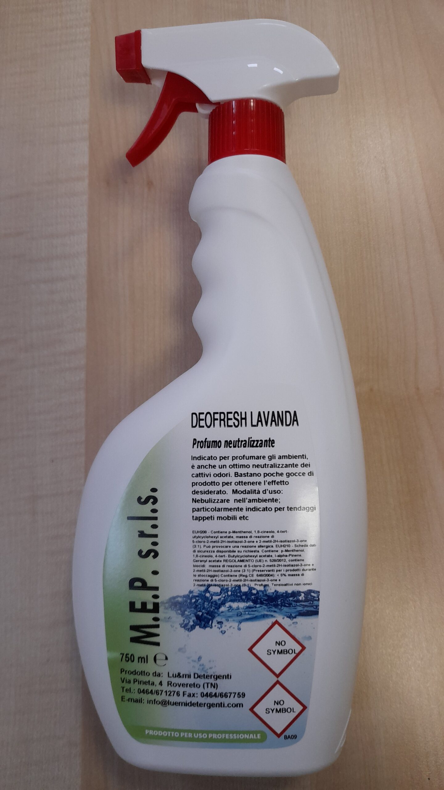 Deodorante concentrato Zero Acqua - Profumo Intenso Ipoallergenico  Profumazione Lavanda